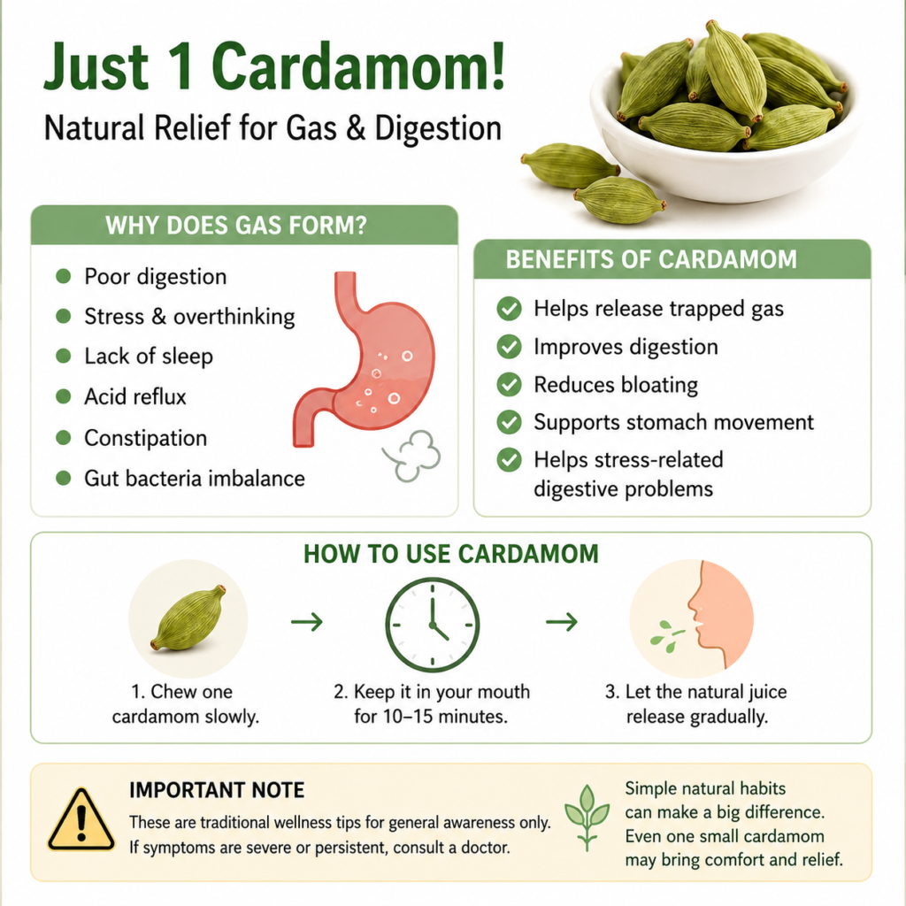 Just 1 Cardamom!