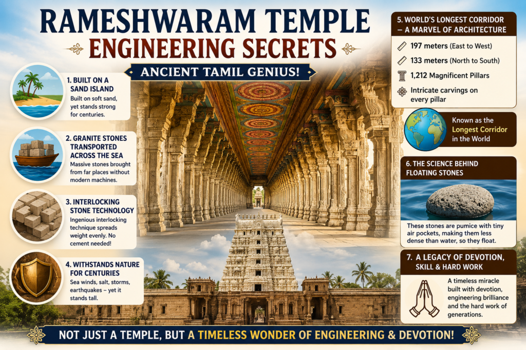Rameshwaram Temple Engineering Secrets