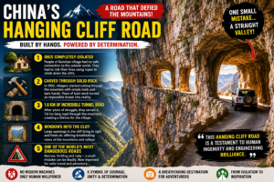 China's Hanging Cliff Road